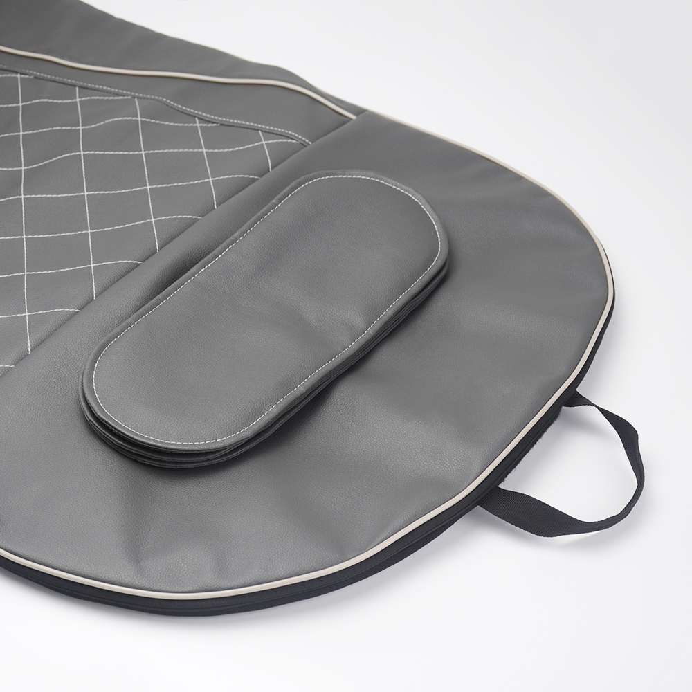 Beheizbare Oberkörper-Massagematte zur Schmerzlinderung