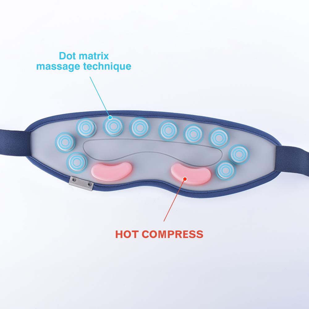 electric heating eyes massager